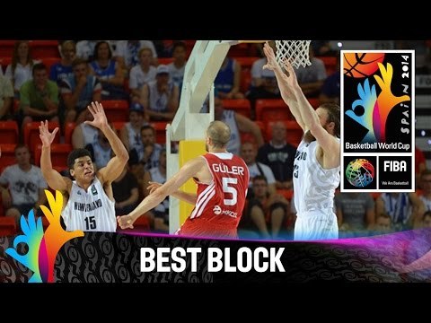 New Zealand v Turkey - Best Block - 2014 FIBA Basketball World Cup