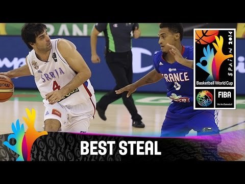 Serbia v France - Best Steal - 2014 FIBA Basketball World Cup