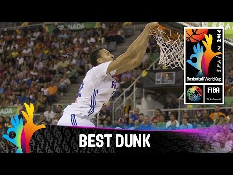 France v Brazil - Best Dunk - 2014 FIBA Basketball World Cup