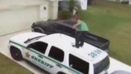 Florida Man arrested for doing 'anti-vampire' dance atop a patrol car
