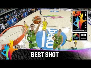 Australia v Slovenia - Best Shot - 2014 FIBA Basketball World Cup