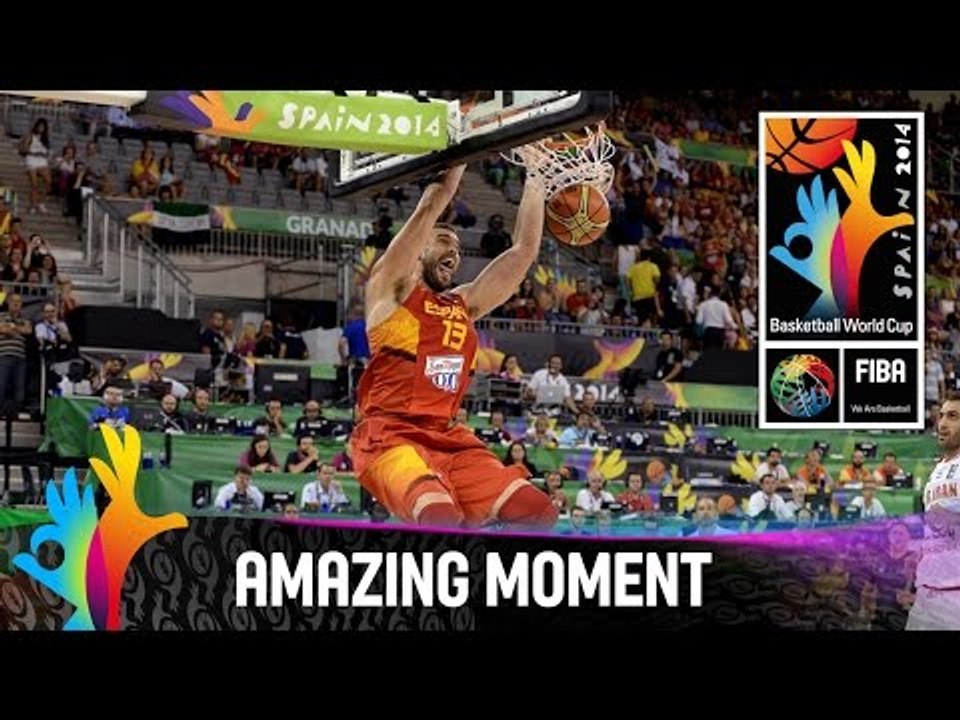 Iran v Spain - Amazing Moment - 2014 FIBA Basketball World Cup