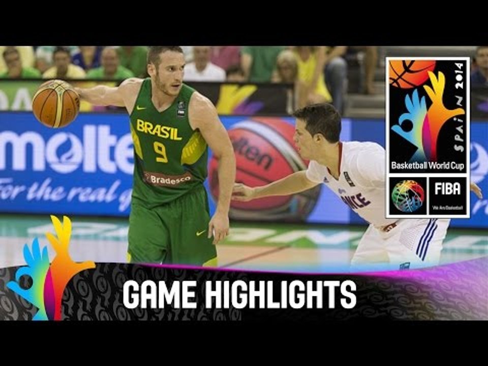 France v Brazil - Game Highlights - Group A - 2014 FIBA Basketball World Cup