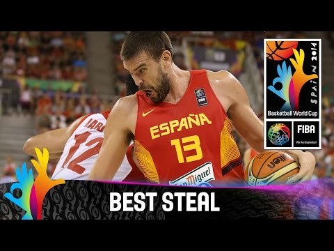 Iran v Spain - Best Steal - 2014 FIBA Basketball World Cup