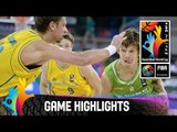 Australia v Slovenia - Game Highlights - Group D - 2014 FIBA Basketball World Cup