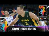 Mexico v Lithuania - Game Highlights - Group D - 2014 FIBA Basketball World Cup