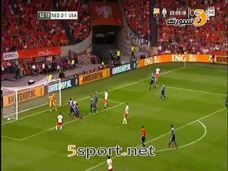 هولندا 3 - 4 الولايات المتحدة الأمريكية