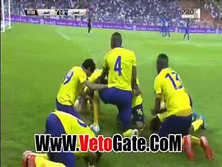 الهدف الاول النصر فى الهلال