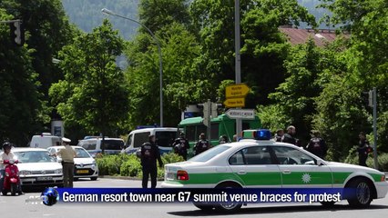 German resort town near G7 summit venue braces for protests
