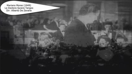 Mariano Mores en La Doctora Quiere Tangos (1949)