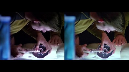 TNG Remastered: 1x12 'Datalore' Comparison, SD to HD