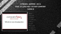 Annonce Occasion CITROëN Jumper TOLE 33 L2H2 HDi 110 FAP CONFORT 2013