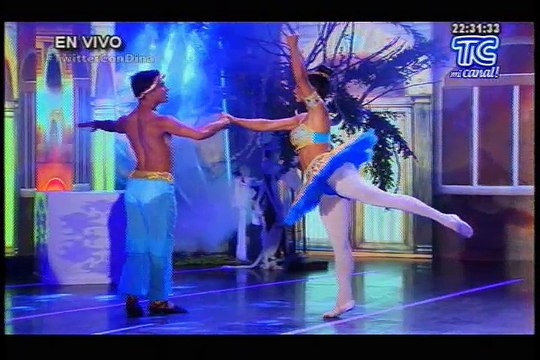 SEM - VIP: Dina Muñoz bailó Danza Clásica . ¿Cómo le fue?