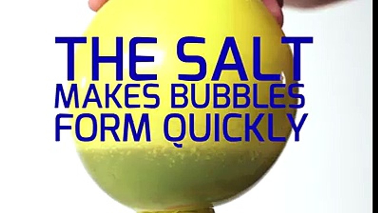 کوکا کولا کے ساتھ کچھ تجربات