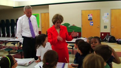 Kathleen Kennedy Townsend Visits Lake Nona YMCA / NorthLake Park Community School