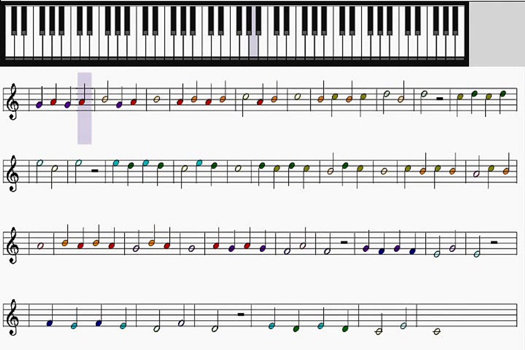 Learn to Read Sheet Music - Lesson 6 with Piano Guide (Terceras Con Preparacion)