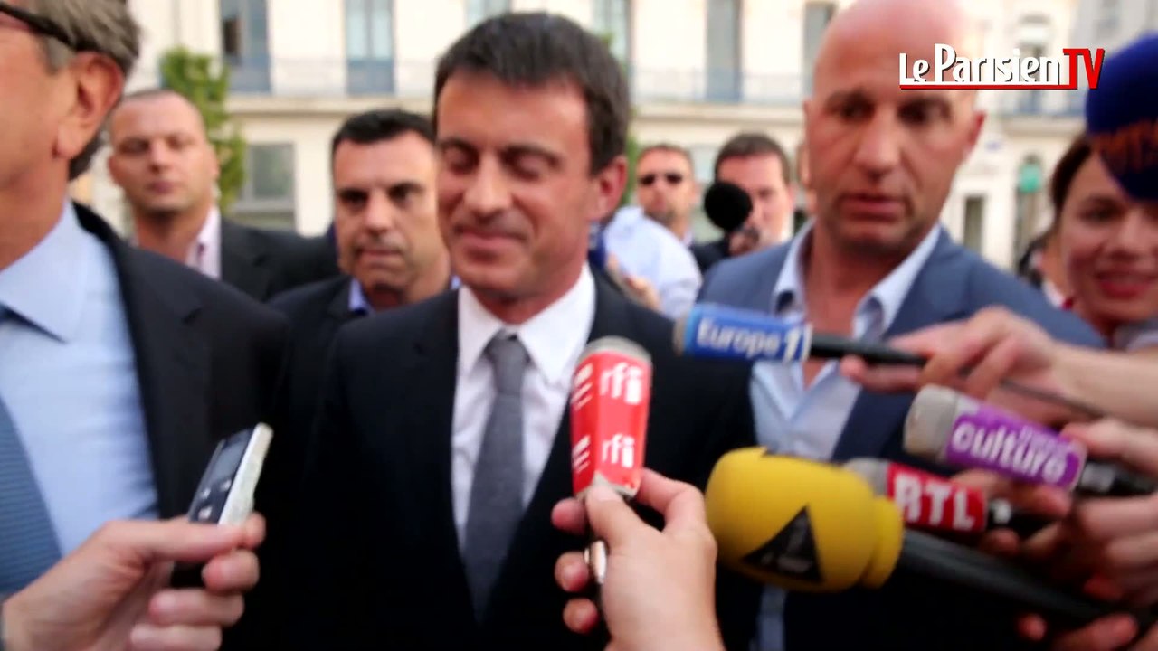 Congrès du PS : La sécurité de Manuel Valls débordée par les journalistes