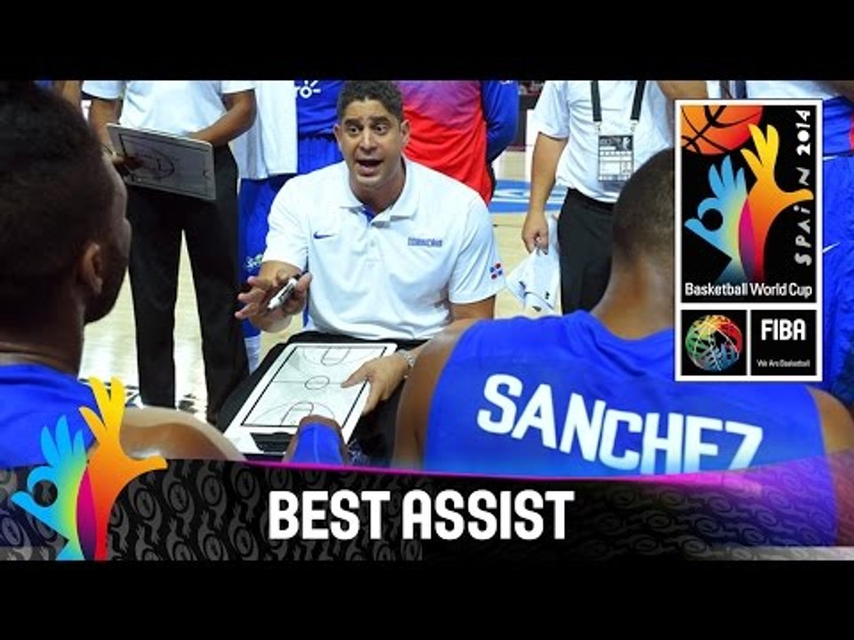 Ukraine v Dominican Republic - Best Assist - 2014 FIBA Basketball World Cup