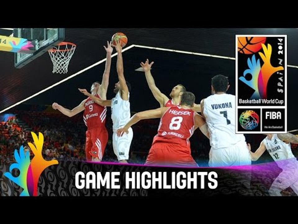 New Zealand v Turkey - Game Highlights - Group C - 2014 FIBA Basketball World Cup