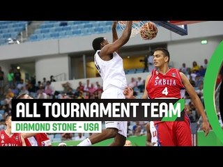 All tournament team - Diamond Stone - 2014 FIBA U17 World Championship