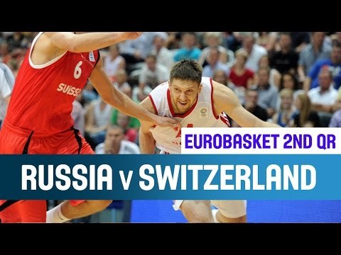 Russia v Switzerland - Highlights - 2nd Qualifying Round - EuroBasket 2015
