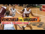Venezuela v Uruguay - Highlights - Preliminary Round - 2014 South American Championship for Women