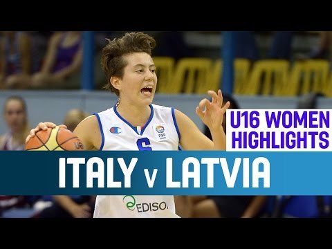 Italy v Latvia – 2nd Round -2014 U16 European Championship Women
