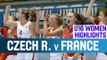 Czech R. v France – 2nd Round -2014 U16 European Championship Women