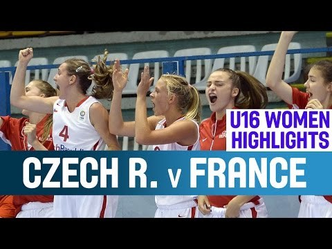 Czech R. v France – 2nd Round -2014 U16 European Championship Women
