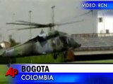 Raw Video: Military Chopper Crashes in Colombia