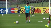 Seleção faz último treino na Granja Comary antes de amistoso