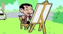 Mr Bean Painting the countryside **