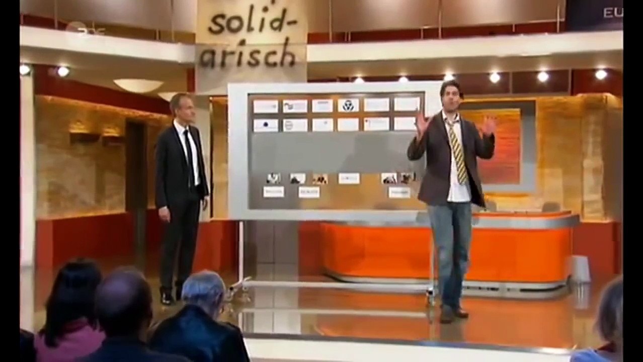Das Netzwerk der korrupten deutschen Journalisten - Die Anstalt April 2014