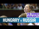 Hungary v Russia – 2nd Round -2014 U16 European Championship Women