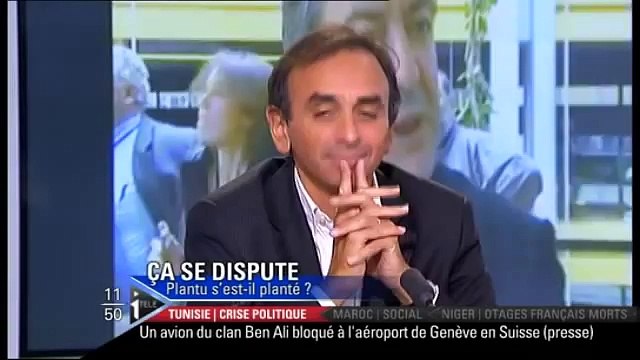 Zemmour vs Domenach : Marine Le Pen/Jean-Luc Mélenchon - 22/01/11