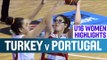 Turkey v Portugal- Highlights – 1st Round -2014 U16 European Championship Women