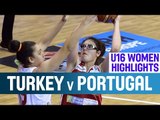 Turkey v Portugal- Highlights – 1st Round -2014 U16 European Championship Women