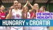 Hungary v Croatia- Highlights – 1st Round -2014 U16 European Championship Women