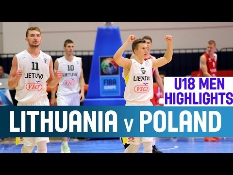 Lithuania v Poland - Highlights – 2nd Round - 2014 U18 European Championship