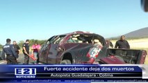 Dos muertos y dos lesionados en la autopista Guadalajara - Colima
