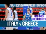 Italy v Greece - Highlights - Quarter-Finals - 2014 U18 European Championship