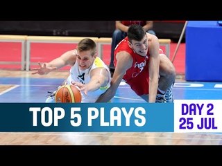 Top 5 plays - 25 July - 2014 U18 European Championship