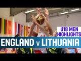 England v Lithuania - Highlights - 1st Round - 2014 U18 European Championship