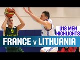 France v Lithuania- Highlights – 1st Round -2014 U18 European Championship