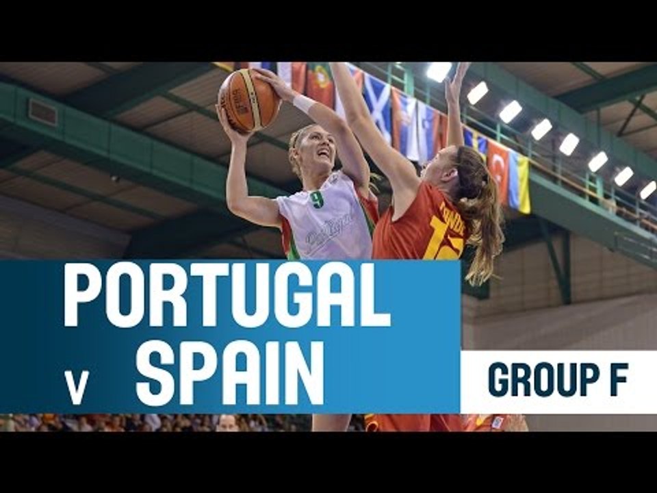 Portugal v Spain -- Group F -- 2014 U18 European Championship Women