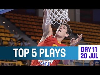 Top 5 plays -- 20 July - 2014 U20 European Championship