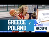 Greece v Poland -- Classification Group G -- 2014 U18 European Championship Women