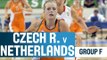 Czech Republic v Netherlands -- Group F -- 2014 U18 European Championship Women