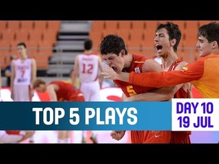 Top 5 plays -- 19 July - 2014 U20 European Championship