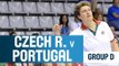 Czech Republic v Portugal -- Group D -- 2014 U18 European Championship Women